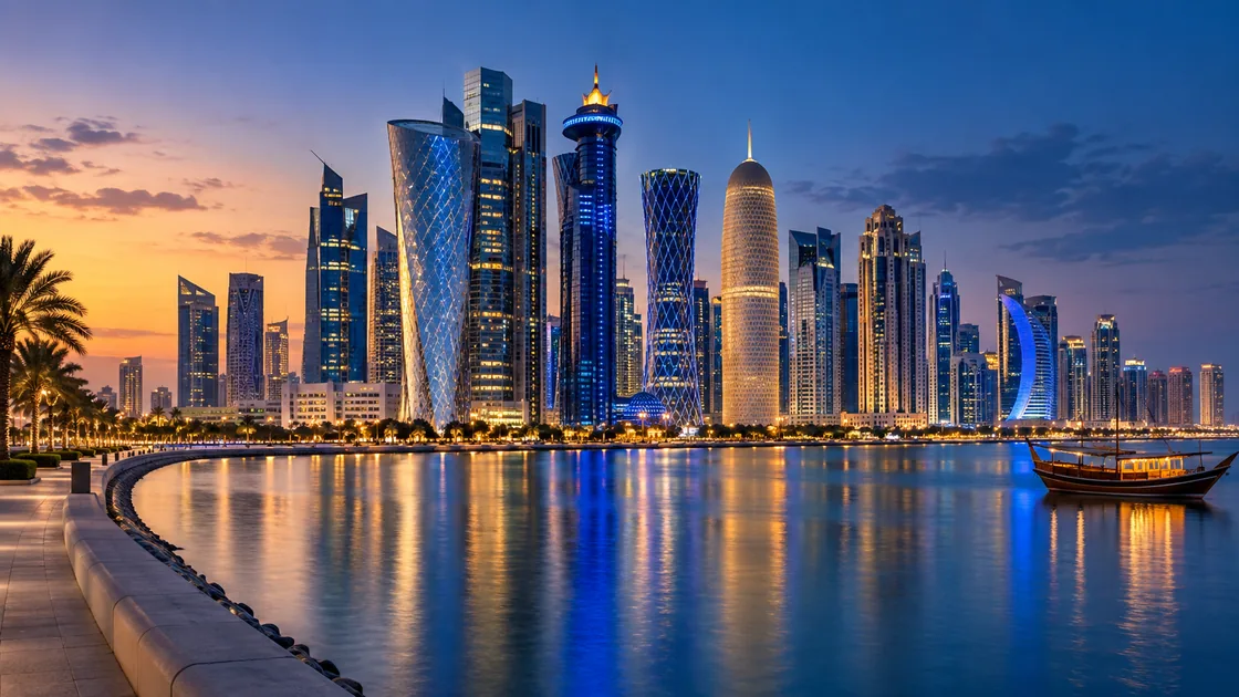Doha şehir manzarası